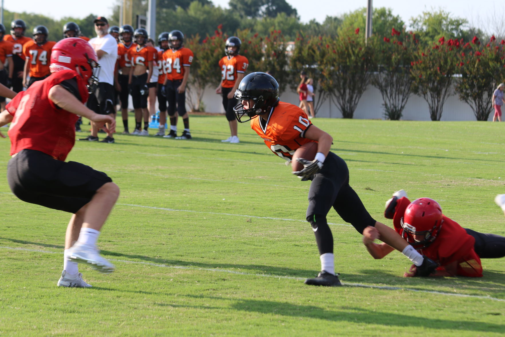 Skiatook vs. Sperry scrimmage